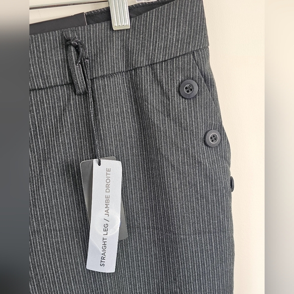 Penningtons slightly curvy fit size 18 dress pants nwt in grey - Picture 3 of 6